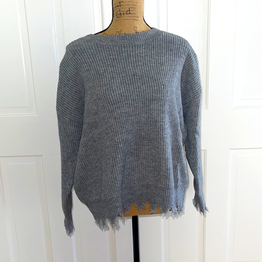 Dreamers by Debut Distressed Sweater | NWT